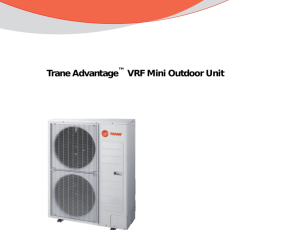 Catalogue Hướng dẫn lắp đặt , đặt sàn nối ống gió Odyssey Trane