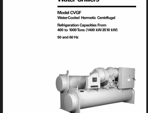 Catalogue Trane CTV- CVGF