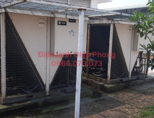 Chiller làm lạnh nước dạng cuộn giải nhiệt gió (công suất lạnh: 60-210 kW)