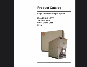 Catalogue Trane RAUP-General-data-Malaysia
