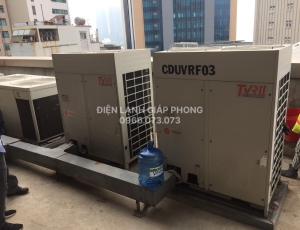 Sửa chữa VRF Trane TVRII DC inverter báo lỗi P3