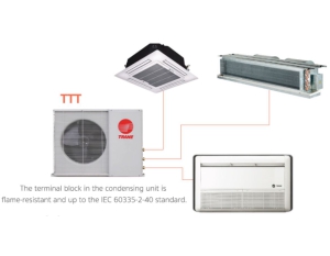 Multi Trane 18,000 - 54,000 BTU/H TTD&TTT R410A Series 50Hz